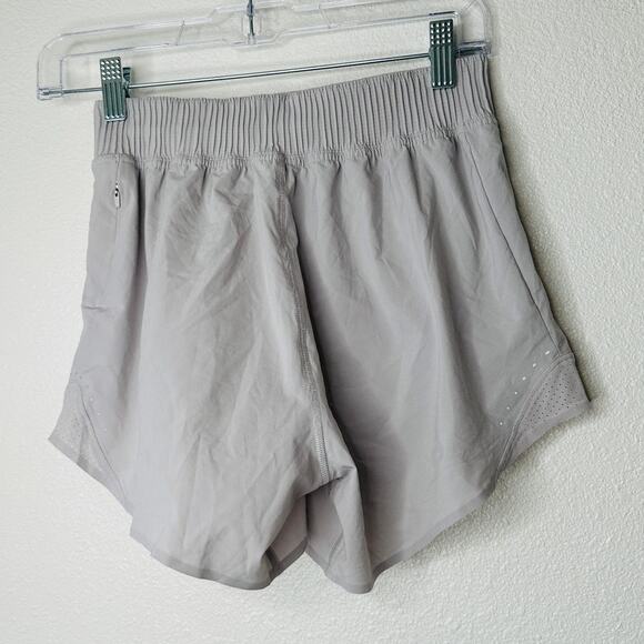 Lululemon Gray Hotty Hot High Rise Lined Shorts Special Edition 2 - Picture 9 of 14